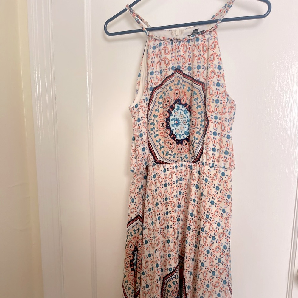 a.n.a multi color pattern dress
